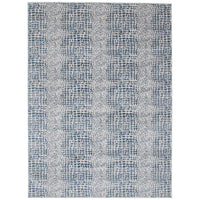 Animal Print Blue Modern Contemporary Soft Rug