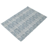 Animal Print Blue Modern Contemporary Soft Rug