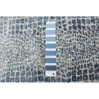 Animal Print Blue Modern Contemporary Soft Rug