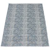 Animal Print Blue Modern Contemporary Soft Rug