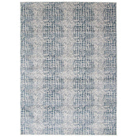 Animal Print Blue Modern Contemporary Soft Rug