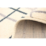 Tessa Cream Casual Soft Rug