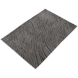 Abstract Grey Modern Contemporary Soft Rug