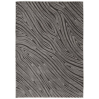 Abstract Grey Modern Contemporary Soft Rug
