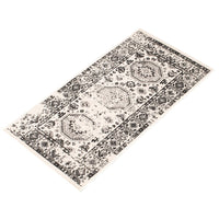 Angelina Floral Blue Soft Area Rug