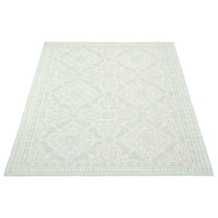 Floral Damask Indoor/Outdoor Area Rug