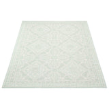 Floral Damask Indoor/Outdoor Area Rug