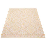 Floral Damask Indoor/Outdoor Area Rug