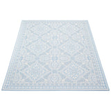 Floral Damask Indoor/Outdoor Area Rug