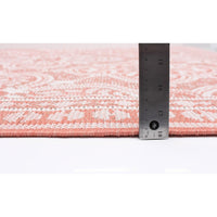 Floral Damask Indoor/Outdoor Area Rug