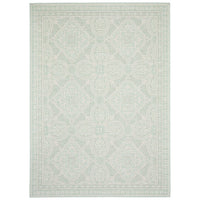 Floral Damask Indoor/Outdoor Area Rug