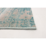 Teal Blue Leela Modern & Contemporary Soft Rug