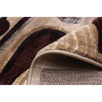 Brown Chocolate Yasmine Casual Soft Rug