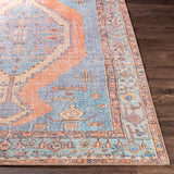 Vintage Medallion Printed Machine Washable Area Soft Rug