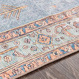 Vintage Medallion Printed Machine Washable Area Soft Rug