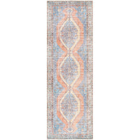 Vintage Medallion Printed Machine Washable Area Soft Rug