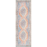Vintage Medallion Printed Machine Washable Area Soft Rug