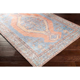 Vintage Medallion Printed Machine Washable Area Soft Rug