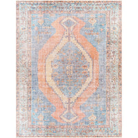 Vintage Medallion Printed Machine Washable Area Soft Rug