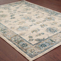 Strete Faded Traditional Soft Area Rug