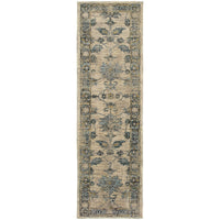 Strete Faded Traditional Soft Area Rug