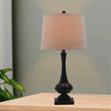 1553ORB 28" Genie Bottle Metal Table Lamp in Oil Rubbed Bronze