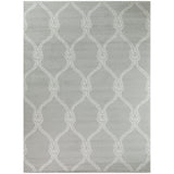 Nautical Trellis Coastal Soft Area Rug