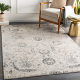 Vintage Floral Area Soft Rug