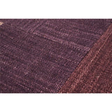 Anne Hathaway Collection Flat-weave Moldovia Patch Copper Wool Kilim Rug