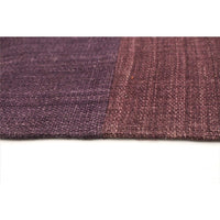 Anne Hathaway Collection Flat-weave Moldovia Patch Copper Wool Kilim Rug