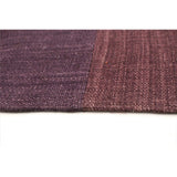 Anne Hathaway Collection Flat-weave Moldovia Patch Copper Wool Kilim Rug