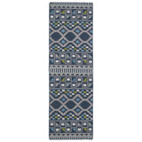 Nomad Collection Blue Soft Area Rug