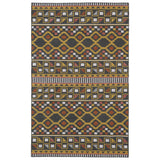 Nomad Collection Blue Soft Area Rug