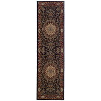Eastman Persian Flair Blue/ Red Soft Area Rug