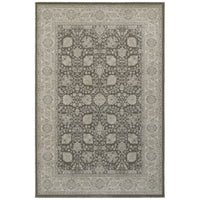 Border Floral Panel Soft Area Rug