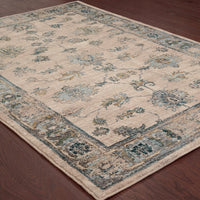 Strete Faded Traditional Soft Area Rug