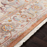 Wideman Vintage Persian Traditional Red and Beige Soft Area Rug