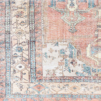 Vintage Medallion Printed Machine Washable Area Soft Rug