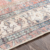 Vintage Medallion Printed Machine Washable Area Soft Rug