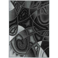 Abstract Modern Contemporary Swirls Pattern Soft Area Rug