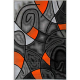 Abstract Modern Contemporary Swirls Pattern Soft Area Rug