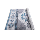 Southwestern Rugs Inspired Modern Faded Tribal Floor cover, Super soft and plush