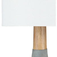 Hadrian Denim Blue Modern Table Lamp