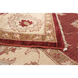 Hand-knotted Chobi Finest Red Wool Soft Rug