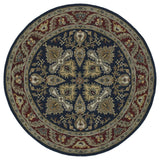 Tara Collection Navy Soft Area Rug