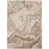 Harvest Abstract Swirl Indoor/ Outdoor Area Rug