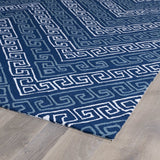 Matira Collection Blue Soft Area Rug