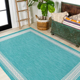 Havana Classic Diamond Border Indoor/Outdoor Area Rug