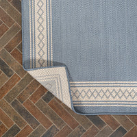 Havana Classic Diamond Border Indoor/Outdoor Area Rug