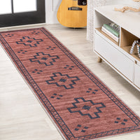 Rand Medallion Textured Weave Indoor/Outdoor Area Rug